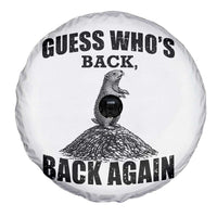 Funny Groundhog Day Spare Tire Cover Retro Guess Whos Back - Wonder Print Shop