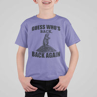 Funny Groundhog Day T Shirt For Kid Retro Guess Whos Back - Wonder Print Shop