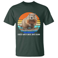 Groundhog Day T Shirt Retro Vintage Funny Woodchuck Guess Whos Back - Wonder Print Shop