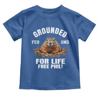 Funny Groundhog Toddler T Shirt Grounded For Life Ground Hog Day - Wonder Print Shop