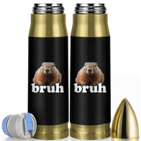Bruh Groundhog Bullet Tumbler Funny Woodchuck Youth Teens Kids Slang - Wonder Print Shop