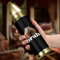 Bruh Groundhog Bullet Tumbler Funny Woodchuck Youth Teens Kids Slang - Wonder Print Shop