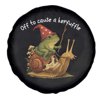 Whimsical Frog Wizard Meme Spare Tire Cover Off to Cause A Kerfuffle - Wonder Print Shop