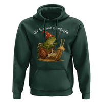 Whimsical Frog Wizard Meme Hoodie Off to Cause A Kerfuffle - Wonder Print Shop