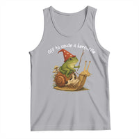 Whimsical Frog Wizard Meme Tank Top Off to Cause A Kerfuffle - Wonder Print Shop
