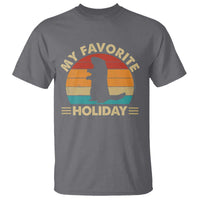 Groundhog Day T Shirt My Favorite Holiday Retro Woodchuck - Wonder Print Shop