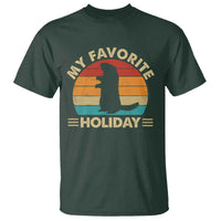 Groundhog Day T Shirt My Favorite Holiday Retro Woodchuck - Wonder Print Shop