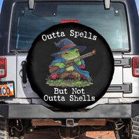 Wizard Frog Meme Spare Tire Cover Outta Spells But Not Outta Shells - Wonder Print Shop