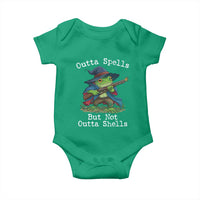 Wizard Frog Meme Baby Onesie Outta Spells But Not Outta Shells - Wonder Print Shop