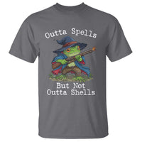 Wizard Frog Meme T Shirt Outta Spells But Not Outta Shells - Wonder Print Shop
