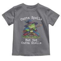 Wizard Frog Meme Toddler T Shirt Outta Spells But Not Outta Shells - Wonder Print Shop