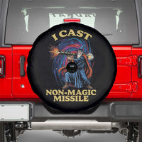 I Cast Non-Magic Missile Funny Wizard Parody Meme Spare Tire Cover - Wonder Print Shop