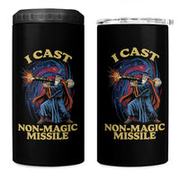 I Cast Non-Magic Missile Funny Wizard Parody Meme 4 in 1 Can Cooler Tumbler - Wonder Print Shop