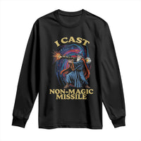 I Cast Non-Magic Missile Funny Wizard Parody Meme Long Sleeve Shirt - Wonder Print Shop