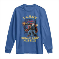 I Cast Non-Magic Missile Funny Wizard Parody Meme Long Sleeve Shirt - Wonder Print Shop