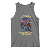 I Cast Non-Magic Missile Funny Wizard Parody Meme Tank Top - Wonder Print Shop