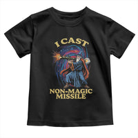 I Cast Non-Magic Missile Funny Wizard Parody Meme Toddler T Shirt - Wonder Print Shop