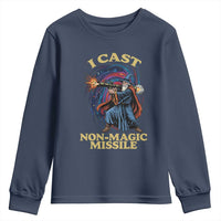 I Cast Non-Magic Missile Funny Wizard Parody Meme Youth Sweatshirt - Wonder Print Shop