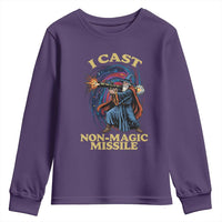 I Cast Non-Magic Missile Funny Wizard Parody Meme Youth Sweatshirt - Wonder Print Shop