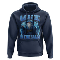 Funny Wizard Hoodie Mana is Stored in The Balls Magician Sorcerer Witcher - Wonder Print Shop