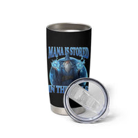 Funny Wizard Tumbler Cup Mana is Stored in The Balls Magician Sorcerer Witcher - Wonder Print Shop