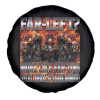 Funny Hard Skeleton Meme Bootleg Spare Tire Cover Far Left? More Like Farting - Wonder Print Shop
