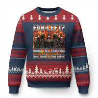 Funny Hard Skeleton Meme Bootleg Ugly Christmas Sweater Far Left? More Like Farting - Wonder Print Shop