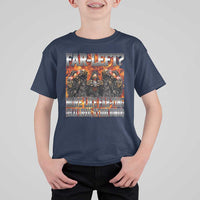 Funny Hard Skeleton Meme Bootleg T Shirt For Kid Far Left? More Like Farting - Wonder Print Shop