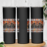 Funny Hard Skeleton Meme Bootleg Skinny Tumbler Far Left? More Like Farting - Wonder Print Shop