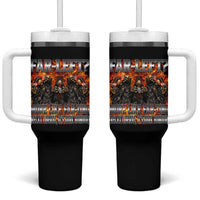 Funny Hard Skeleton Meme Bootleg Tumbler With Handle Far Left? More Like Farting - Wonder Print Shop