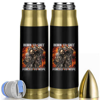 Funny Evil Skeleton Meme Bullet Tumbler Born to Shit Forced to Wipe - Wonder Print Shop
