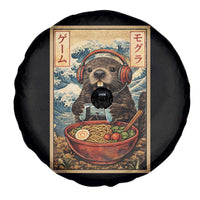 Cute Kawaii Gamer Groundhog Spare Tire Cover Funny Japanese Ramen Anime Otaku Fan Gift - Wonder Print Shop
