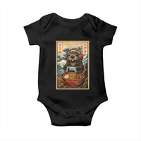 Cute Kawaii Gamer Groundhog Baby Onesie Funny Japanese Ramen Anime Otaku Fan Gift - Wonder Print Shop
