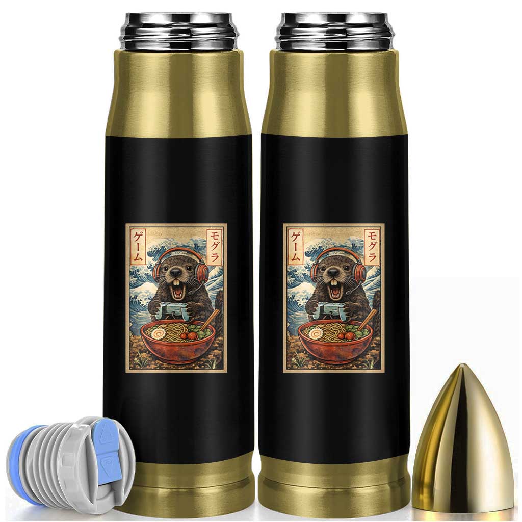 Cute Kawaii Gamer Groundhog Bullet Tumbler Funny Japanese Ramen Anime Otaku Fan Gift - Wonder Print Shop