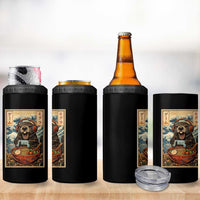 Cute Kawaii Gamer Groundhog 4 in 1 Can Cooler Tumbler Funny Japanese Ramen Anime Otaku Fan Gift - Wonder Print Shop
