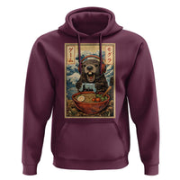 Cute Kawaii Gamer Groundhog Hoodie Funny Japanese Ramen Anime Otaku Fan Gift - Wonder Print Shop