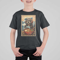 Cute Kawaii Gamer Groundhog T Shirt For Kid Funny Japanese Ramen Anime Otaku Fan Gift - Wonder Print Shop