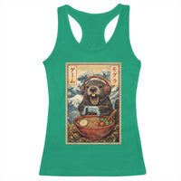 Cute Kawaii Gamer Groundhog Racerback Tank Top Funny Japanese Ramen Anime Otaku Fan Gift - Wonder Print Shop