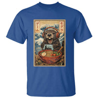 Cute Kawaii Gamer Groundhog T Shirt Funny Japanese Ramen Anime Otaku Fan Gift - Wonder Print Shop