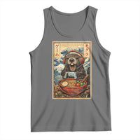 Cute Kawaii Gamer Groundhog Tank Top Funny Japanese Ramen Anime Otaku Fan Gift - Wonder Print Shop