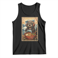 Cute Kawaii Gamer Groundhog Tank Top Funny Japanese Ramen Anime Otaku Fan Gift - Wonder Print Shop