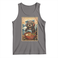 Cute Kawaii Gamer Groundhog Tank Top Funny Japanese Ramen Anime Otaku Fan Gift - Wonder Print Shop
