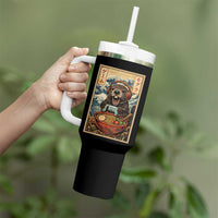 Cute Kawaii Gamer Groundhog Tumbler With Handle Funny Japanese Ramen Anime Otaku Fan Gift - Wonder Print Shop