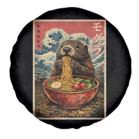 Japanese Groundhog Ramen Noodles Spare Tire Cover Funny Kawaii Anime - Wonder Print Shop