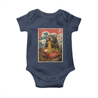 Japanese Groundhog Ramen Noodles Baby Onesie Funny Kawaii Anime - Wonder Print Shop