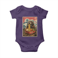 Japanese Groundhog Ramen Noodles Baby Onesie Funny Kawaii Anime - Wonder Print Shop