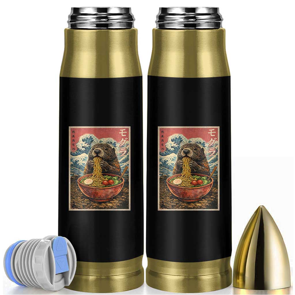 Japanese Groundhog Ramen Noodles Bullet Tumbler Funny Kawaii Anime - Wonder Print Shop