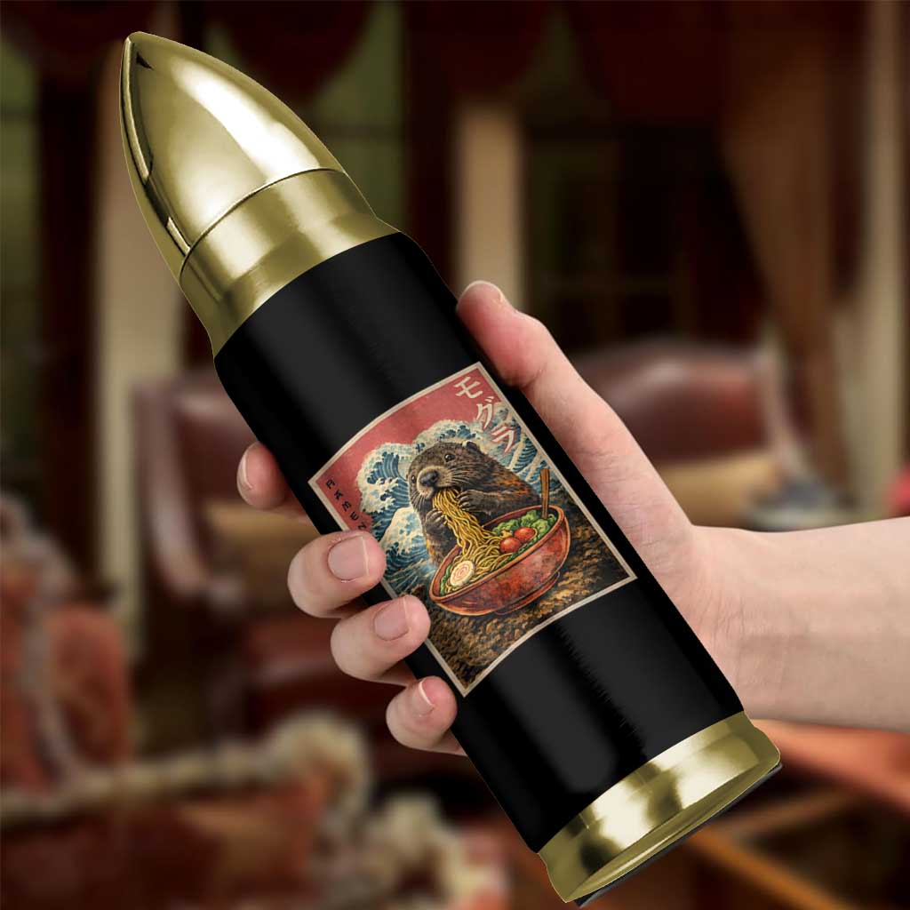 Japanese Groundhog Ramen Noodles Bullet Tumbler Funny Kawaii Anime - Wonder Print Shop