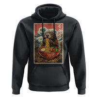 Japanese Groundhog Ramen Noodles Hoodie Funny Kawaii Anime - Wonder Print Shop