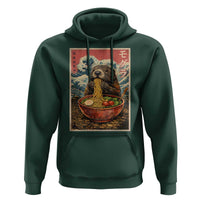 Japanese Groundhog Ramen Noodles Hoodie Funny Kawaii Anime - Wonder Print Shop